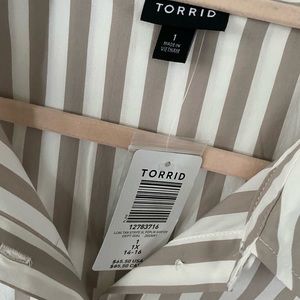 Size 14-16 Stripe plus size dress